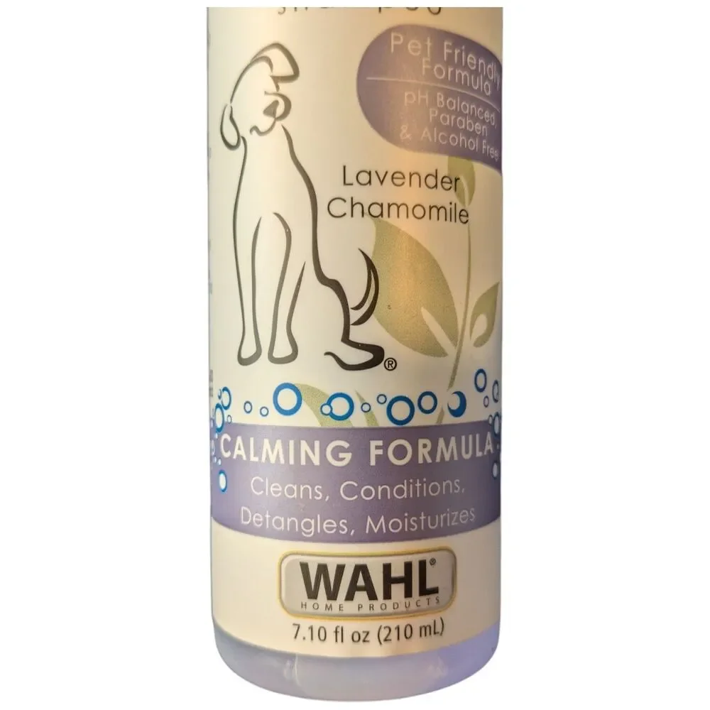 Wahl Pet Friendly Waterless No Rinse Shampoo Lavender Chamomile 7.1oz Calming